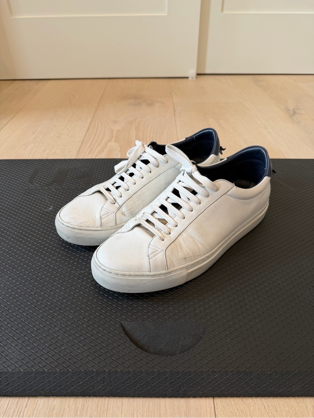 Givenchy White Leather Sneakers